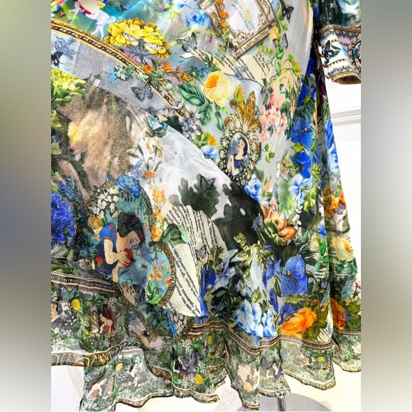 Long Button Front Jewels Dress The Kindest One Of All Snow White Disney - Picture 3 of 9